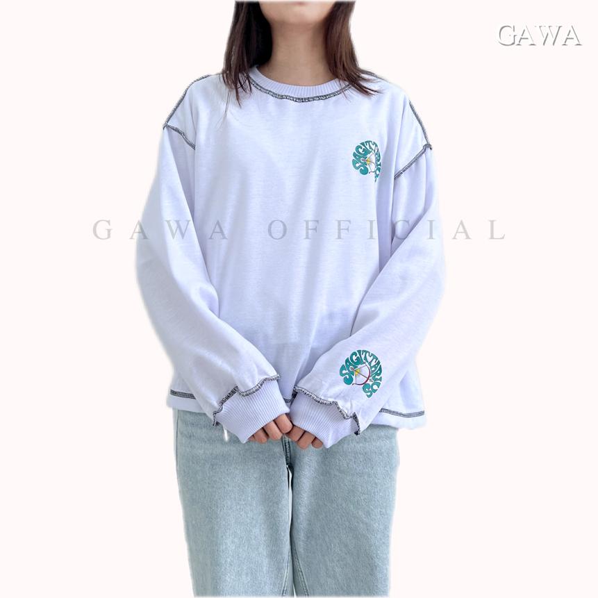 SWEATER ZODIAK SERIES CREWNECK WANITA GAWAOFFICIAL