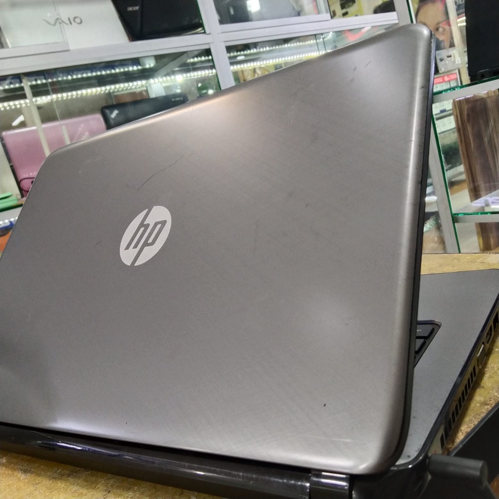 Laptop Leptop Second bekas HP PAVILION  14  RAM 500 GB RAM 2GB SLIM murah bagus sekolah online kuliah dan kantoran