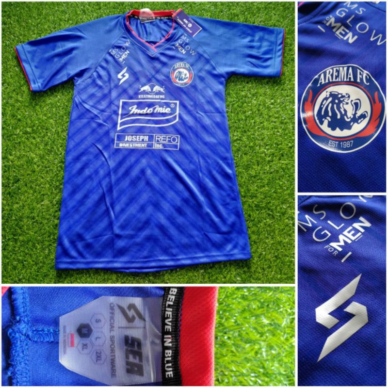 JERSEY AREMA HOME  2020/2021 BAJU BOLA GRADE ORI