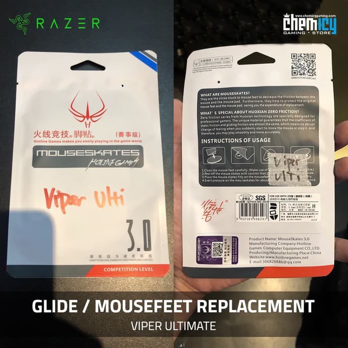 Hotline Glide (Mousefeet) Razer Viper Ultimate