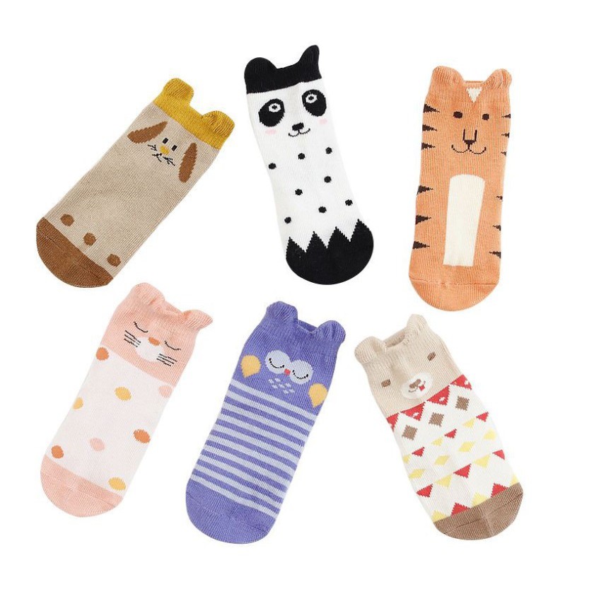 Kaos Kaki Bayi Import 0-1 Tahun lucu Bahan Nyaman CBKS 12 LC VC