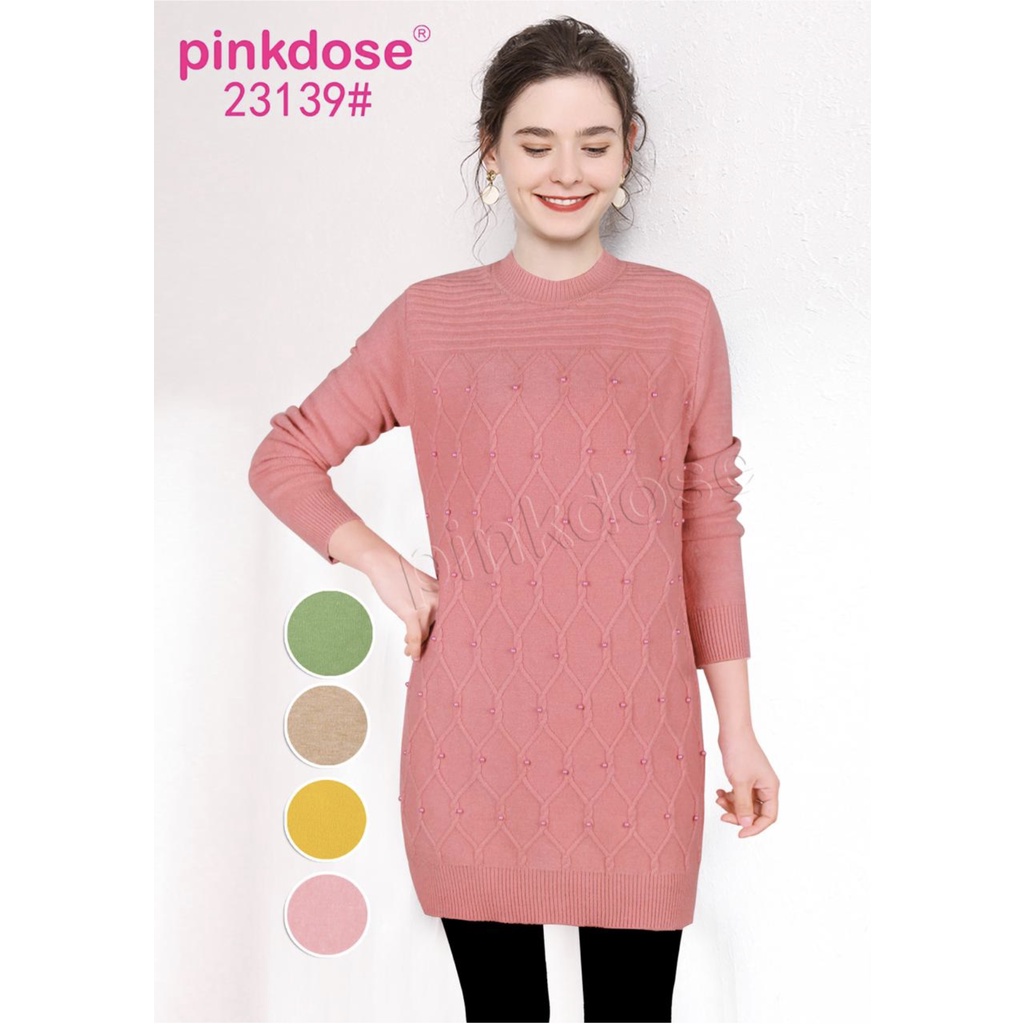 TUNIK RAJUT PINKDOSE - 23139