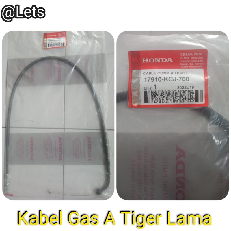 KABEL GAS A TIGER 2000