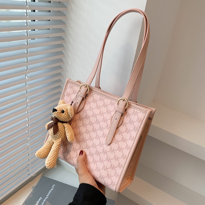 (2Pc Bisa 1Kg)GTBI998875599 New arrival  !!! Tas Tote  Wanita Import Premium +Boneka