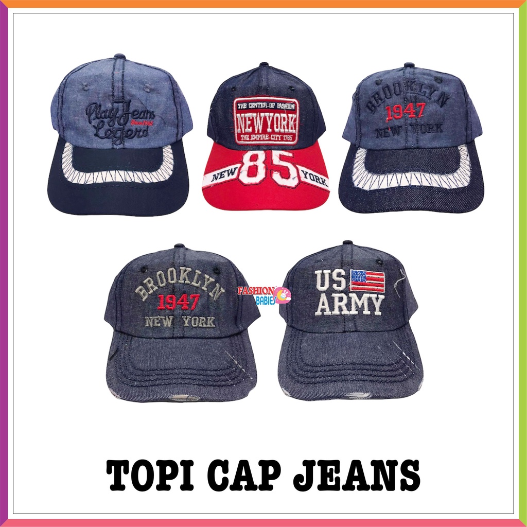 ❤ Fashionbabies ❤ TOPI CAP LEVIS / TOPI ANAK JEANS