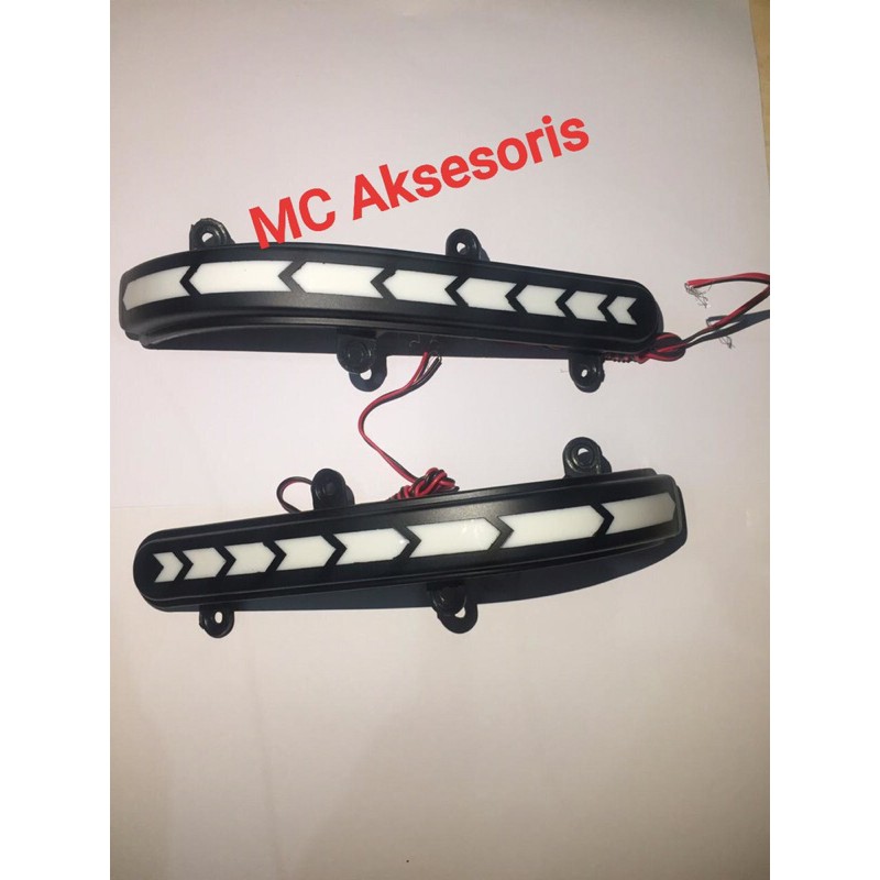 Lampu Sein Spion Mobil Agya TRD dan Tipe G With Running LED