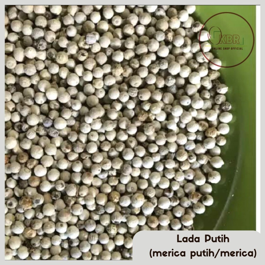 

Lada Putih / Merica Putih / Biji Merica - 100gr
