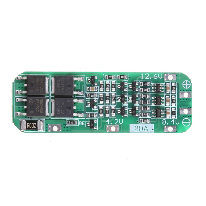 Vivi 3s 20a Papan Pcb Bms Pelindung Charger Baterai Lithium Li-Ion 18650 12.6vmodule