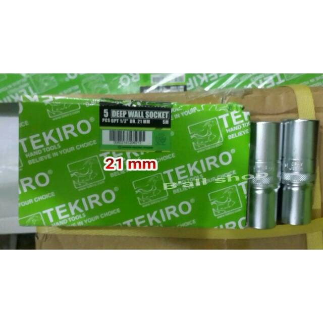 Mata Sock Deep Wall DR 1/2&quot; 21 mm Tekiro (Harga Per Pcs)