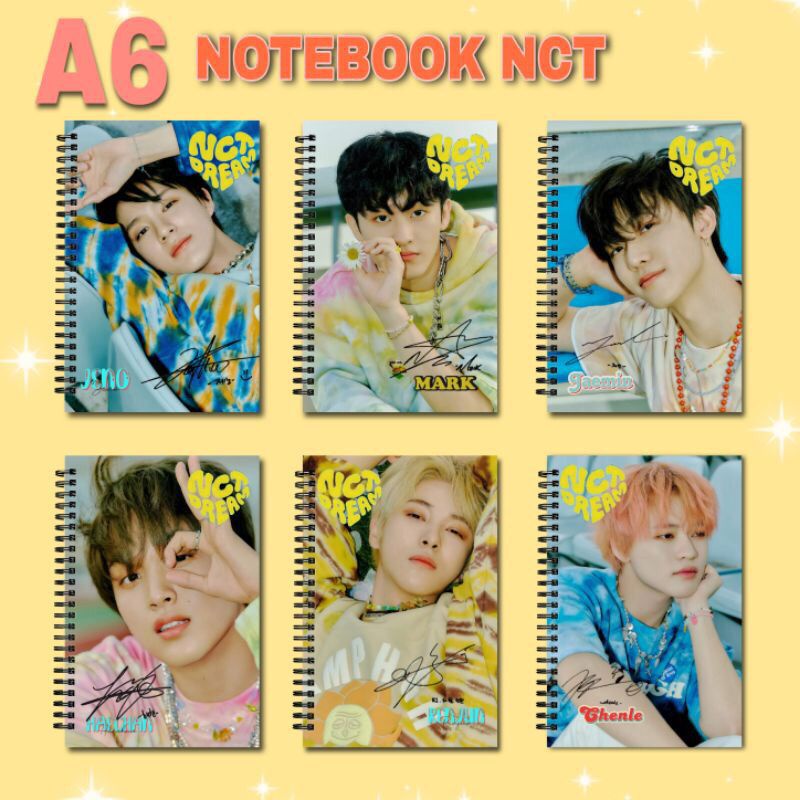 

NOTEBOOK NCT 127 KPOP / NOTE BOOK A6 NCT DREAM HELLO FUTURE / NOTES BUKU CATATAN K-POP NCT NEOZONE RELOAD / BUKU KPOP JAEMIN MARK JENO TAEYONG TAEIL JOHNNY YUTA KUN DOYOUNG TEN JAEHYUN WINWIN JUNGWOO LUCAS XIAOJUN HENDERY RENJUN HAECHAN YANGYANG SHOTARO