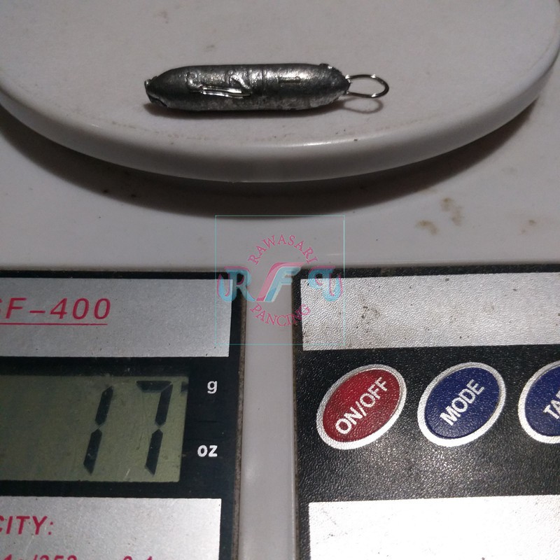 Timah Pancing Berat 17gram 1/2J