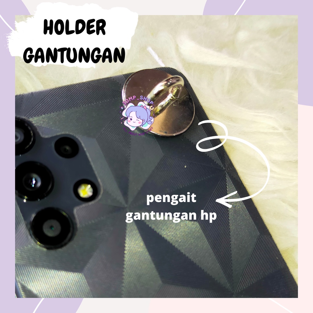 HOLDER GANTUNGAN kunci hook ponsel