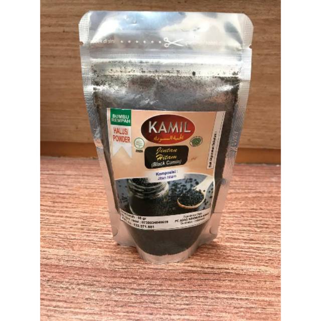 Jual Jintan Hitam Bubuk Rempah Kamil 50 Gram Shopee Indonesia