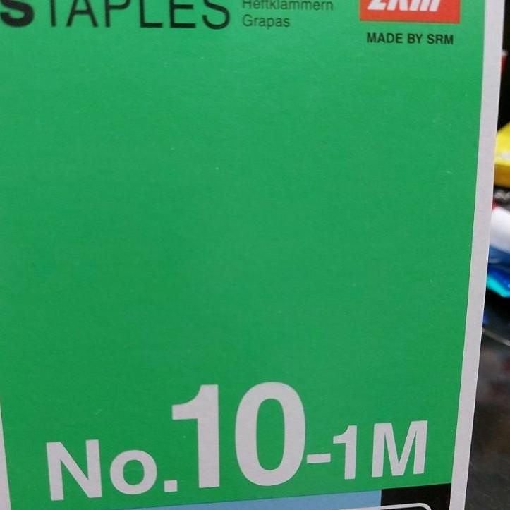 

Barang Terlaris isi staples no 10 zrm dan joyko . harga tertera 1pak isi 20 ktk kcl(ganti merk) 3KD#