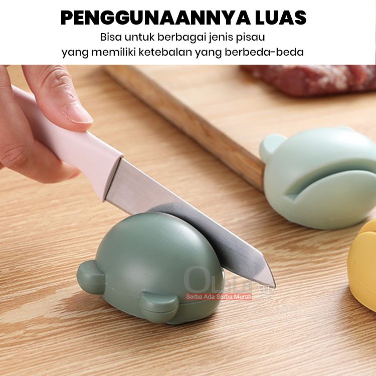 PENGASAH PISAU MINI PRAKTIS LUCU OLL-1149