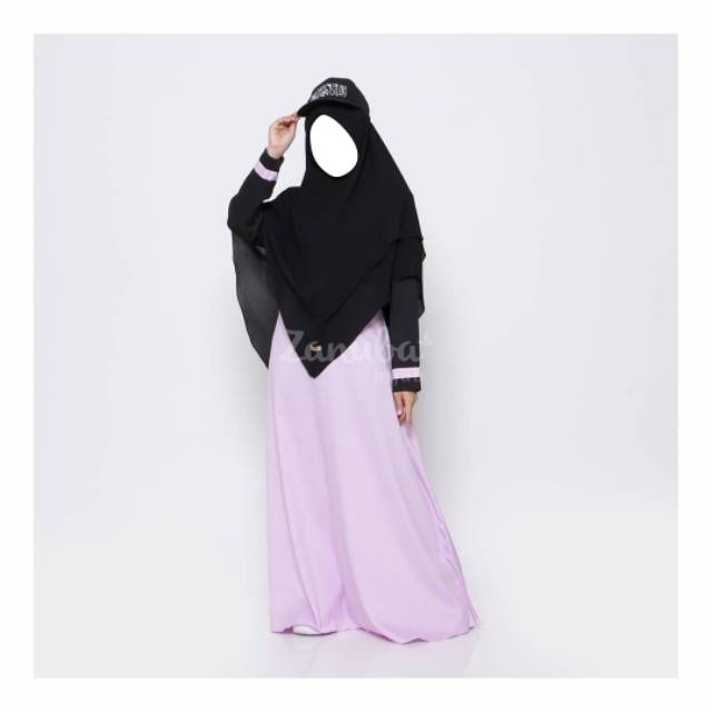 Gamis Lineza by Zanuba Navy M