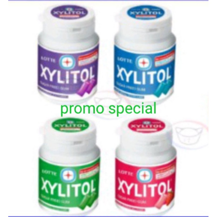 

Permen exlitol, bebas gula,58gr isi, 40butir Botol Rusak