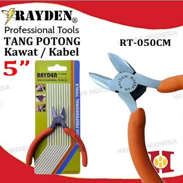 Tang Potong Kupas Kawat Kabel 5 Inch Mini Diagonal Wire Cutting Plier