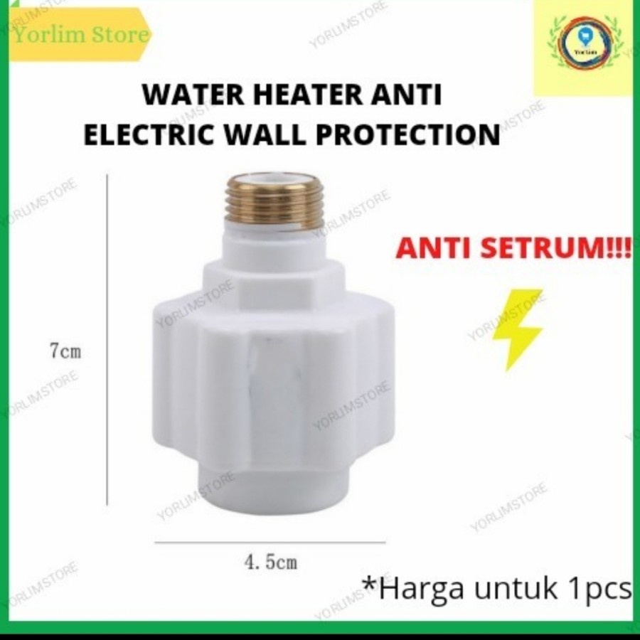 Pengaman Water heater electric wall protection Anti Setrum