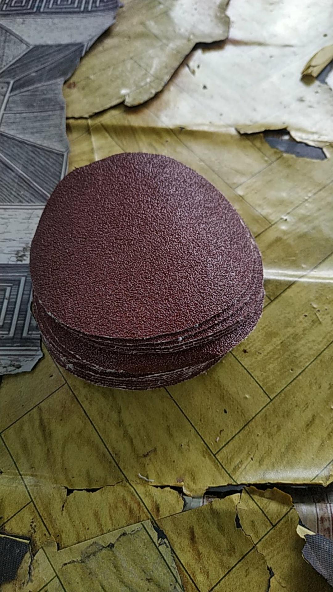 Promo Amplas Bulat Velcro Tempel Gerinda 4 Inch Paling Murah - 80 Rmp