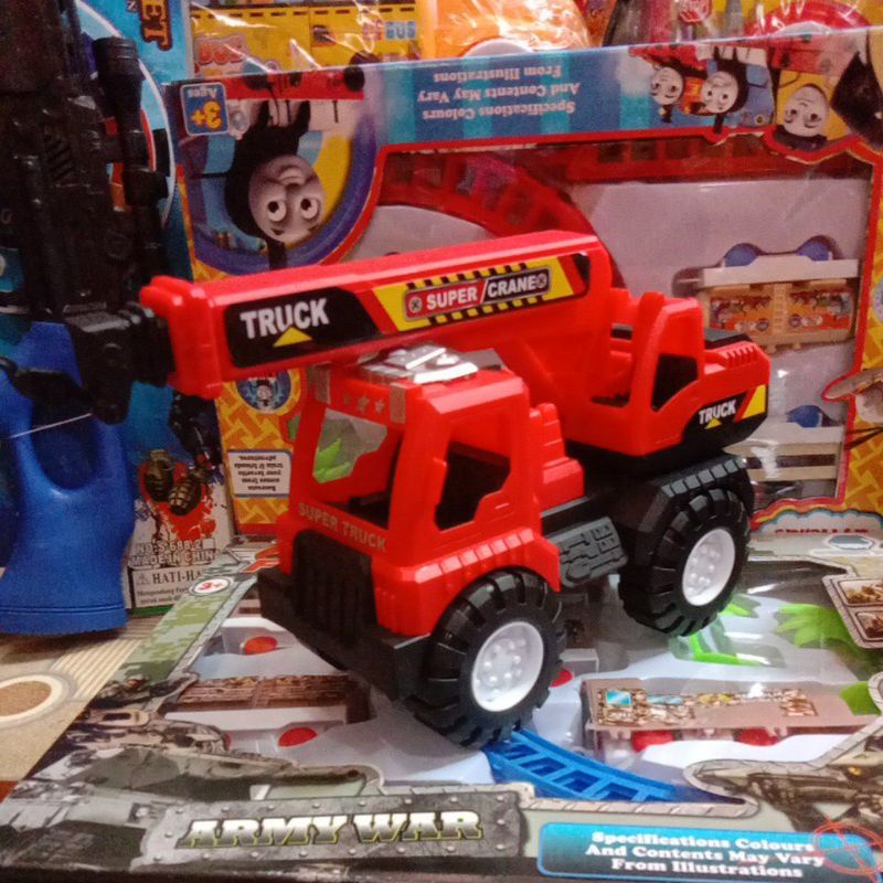 MAINAN MOBIL TRUK DEREK MOBIL PENARIK KAYU MOBIL MAINAN MURAH