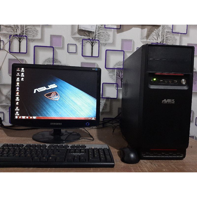 cpu komputer satus set ram 8gb. cocok untuk admin onlen shop . kantor . sekolah