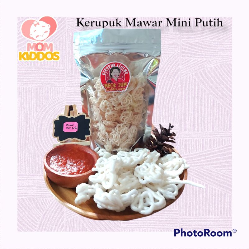 

KERUPUK MAWAR PUTIH MINI KERUPUK MENTAH KERING KUALITAS PREMIUM