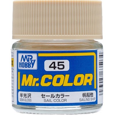 Mr Color 45 Sail Color - Sailing Ship - Cat Gundam Model Kit Paint