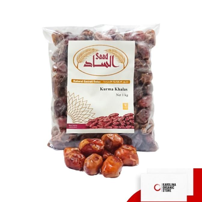 

favorit] Kurma Khalas Al Saad 1kg Organik - Kholas Dates