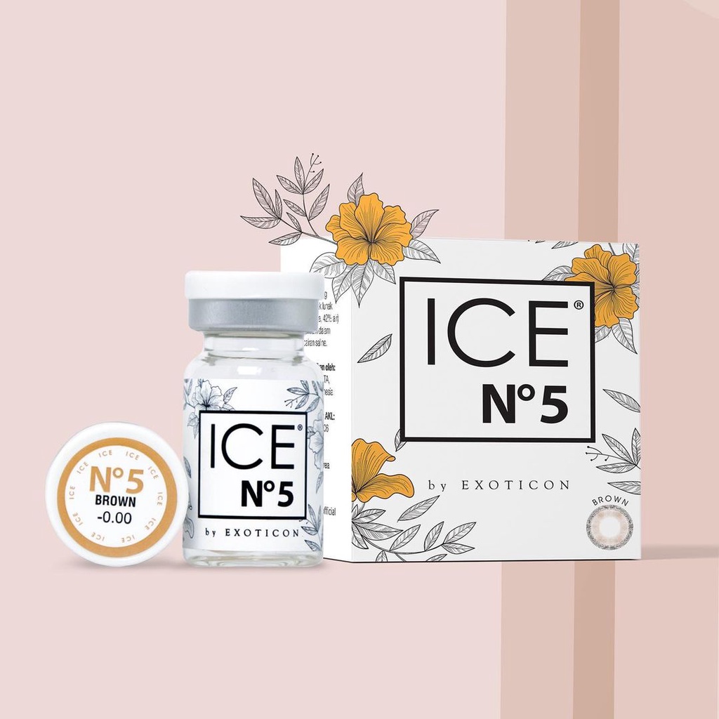 ❤ RATU ❤ Softlens X2 Ice N5 Normal | Soflen Ice N°5 By Exoticon Big Eyes Dia 14.5mm
