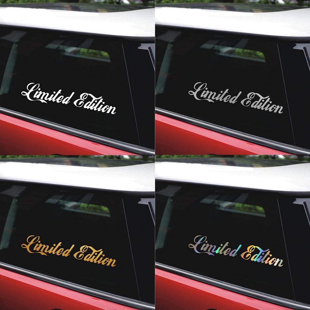 Top Limited Edition Motor styling Laser Aksesoris Mobil Reflektif Auto Decal Auto-styling