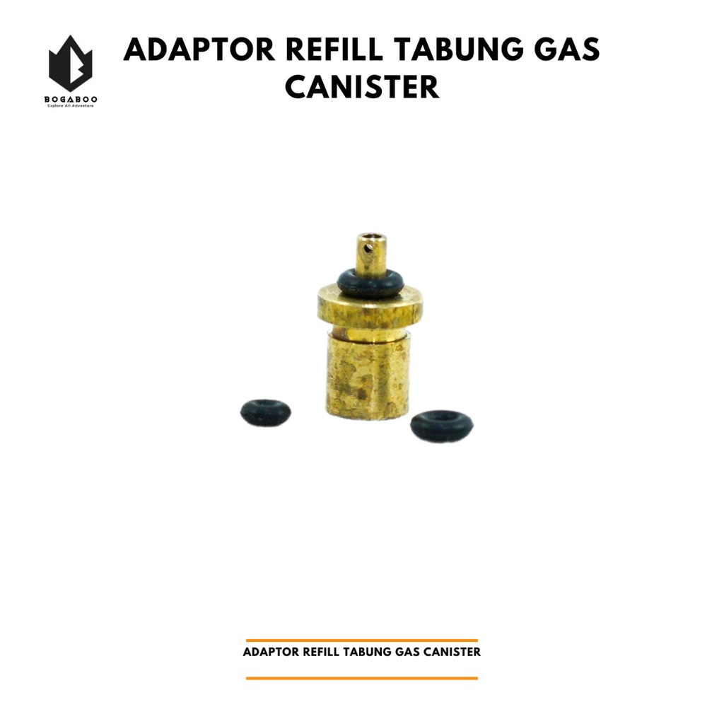 Adaptor - Refil Tabung gas Canister - Alat isi ulang Tabung