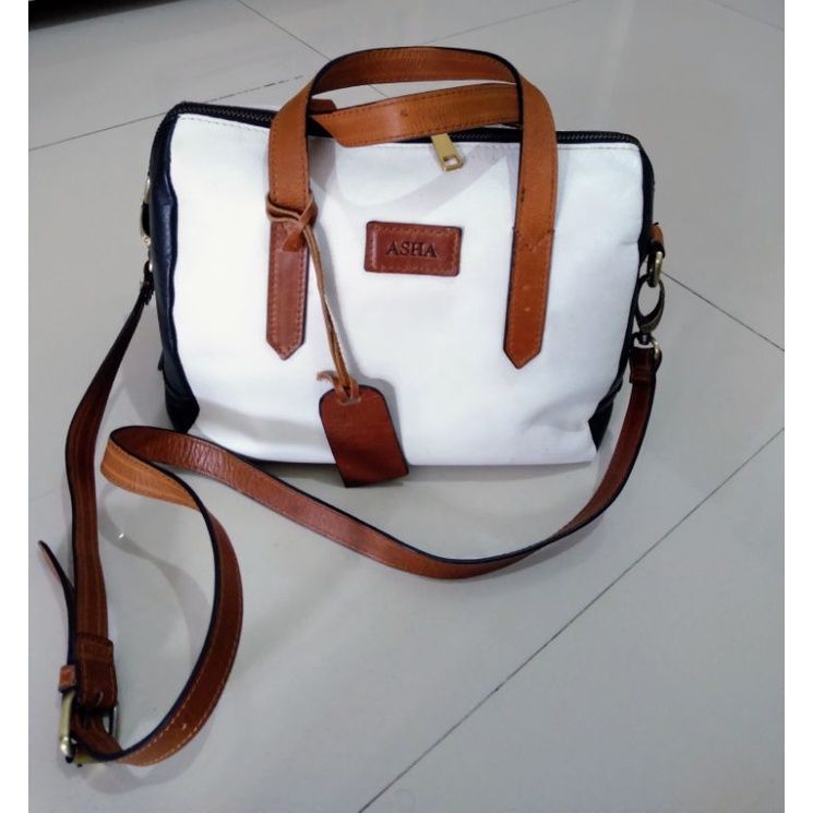  9.9 SALE  [PRELOVED] ASHA LEATHER BAG (Sidney)