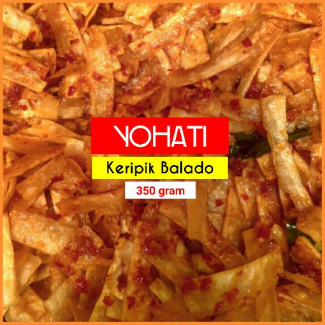 

BALADO KERIPIK / KERIPIK BALADO / KERIPIK PEDAS