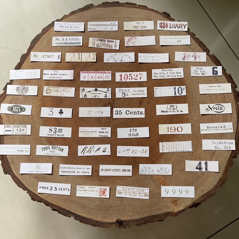 

52PCS / Set Vintage Sticker Aesthetic Untuk Journaling