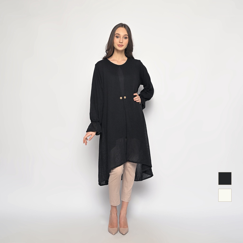 Lace Layered Tunic (Tunik Brukat Hamil dan Menyusui)