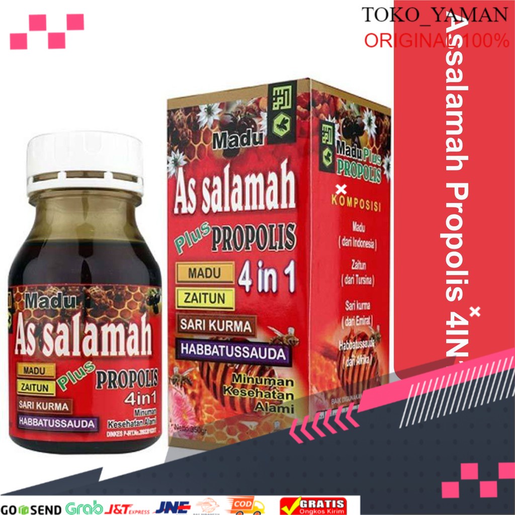 

Madu Assalamah As Salamah As-Salamah Plus Prop Oliss 4 In 1