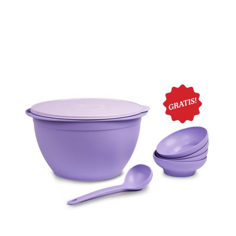 Legacy Bowl Purple 10L (w/Ladle)