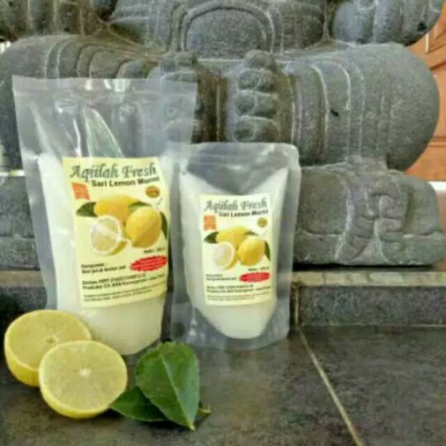 

Sari lemon murni Aqilah fresh