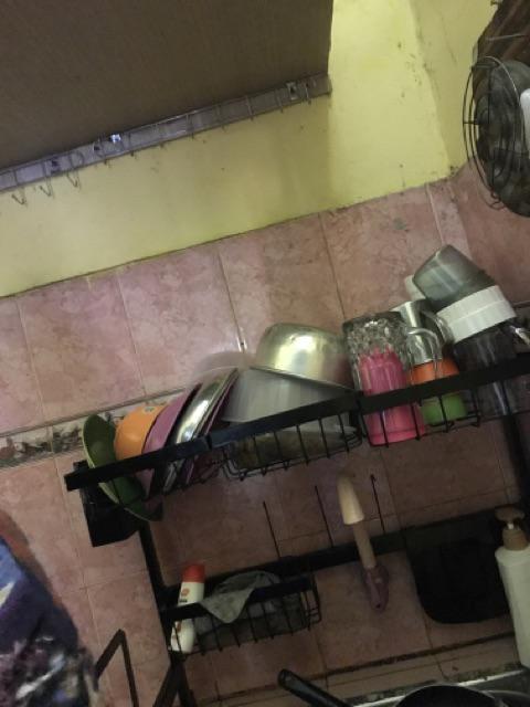 Rak Piring Wastafel 2 Susun anti karat Rak Dapur Serbaguna Rak Piring Wastafel 2 Susun anti karat Rak Dapur Serbaguna