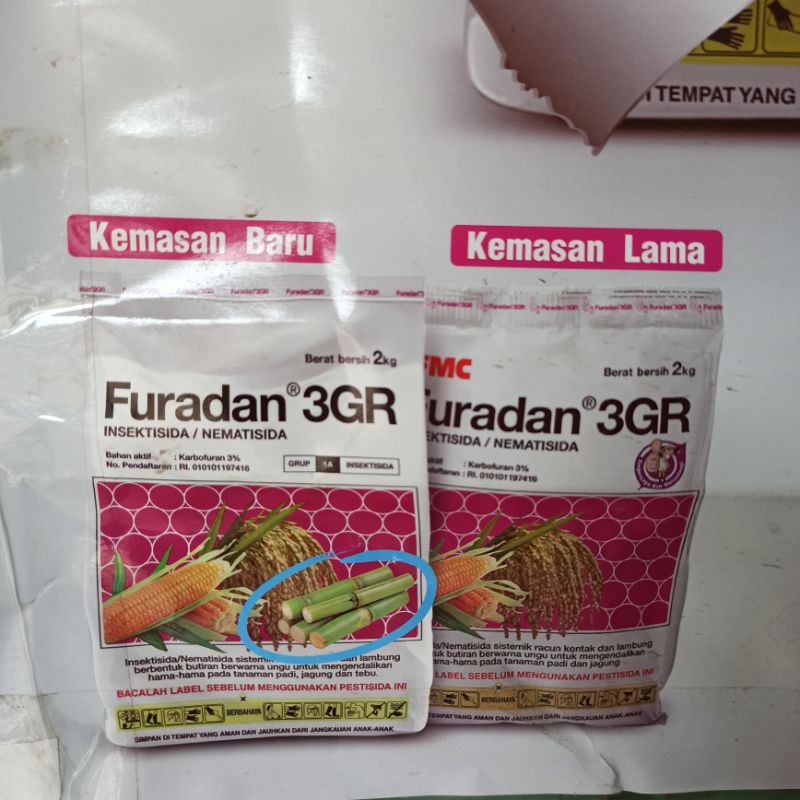 FURADAN 3 GR 1 KG INSEKTISIDA NEMATISIDA