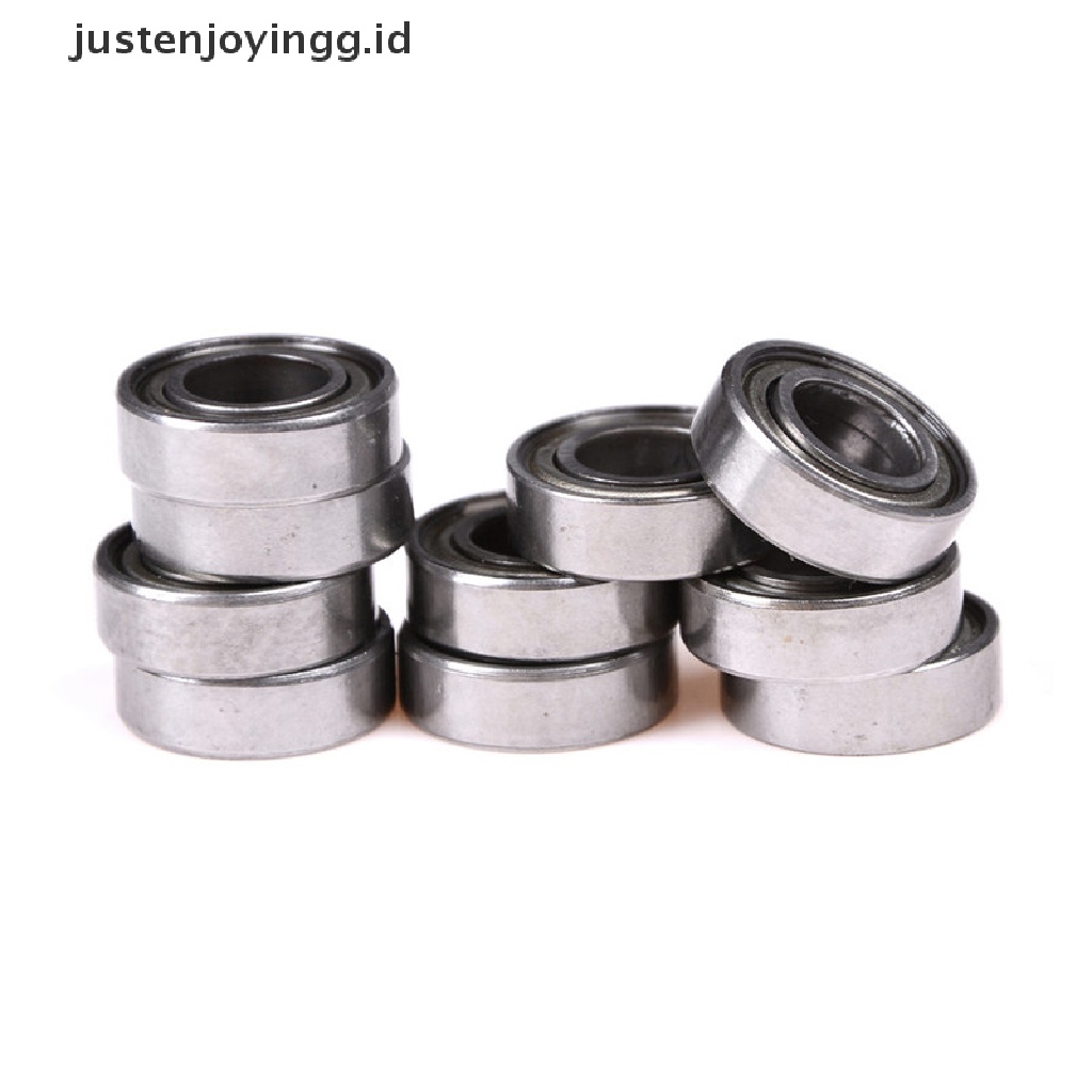 10pcs 688zz Miniatur Bola Bearings Bahan Metal Ukuran 8x16 X 16