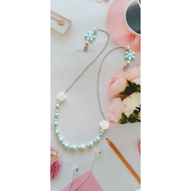 STRAP MASKER 2IN1 mawar / KALUNG MASKER / KONEKTOR MASKER 2IN1