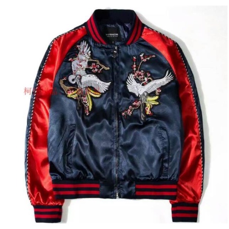 JAKET JACKET SUKAJAN IMPORT BURUNG BANGO JEPANG STYLE HARAJUKU MURAH MERIAH