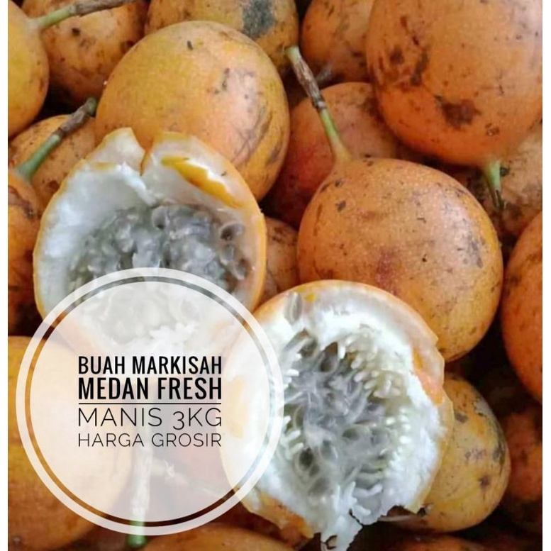 

BUAH MARKISAH MEDAN MANIS 3KG GROSIR