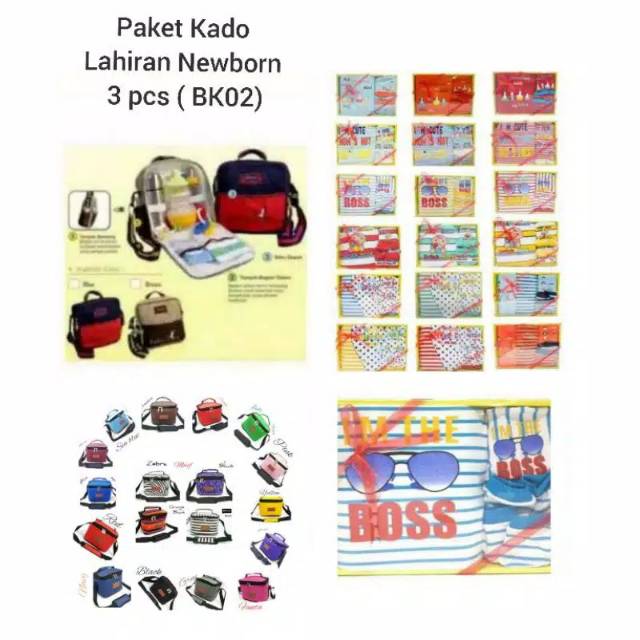 PAKET KADO LAHIRAN BABY NEWBORN ( COOLERBAG +TAS BABY SCOTT SMALL + GIFTSET ) sy17 Y1