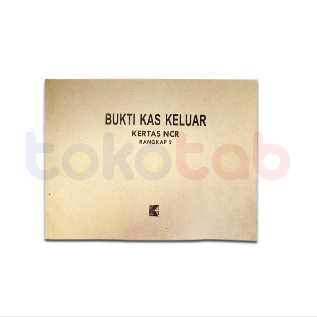 

Tokotab - Bukti Kas Masuk/ Kas Keluar KURNIA 1/2F 2Ply NCR
