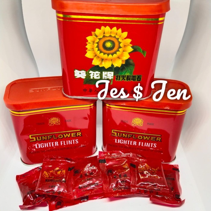 Promo Terbatas - Batu Korek Api Sunflower 1Box