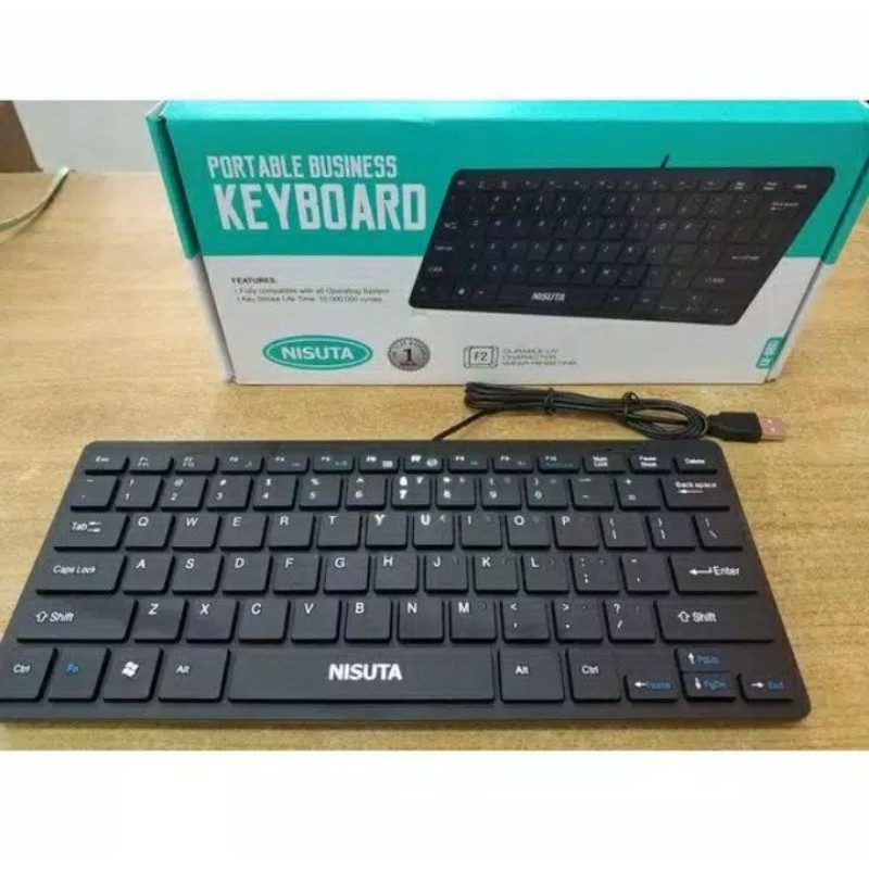 Keyboard Nisuta Mikuso KB-001U - Keyboard Portable Business