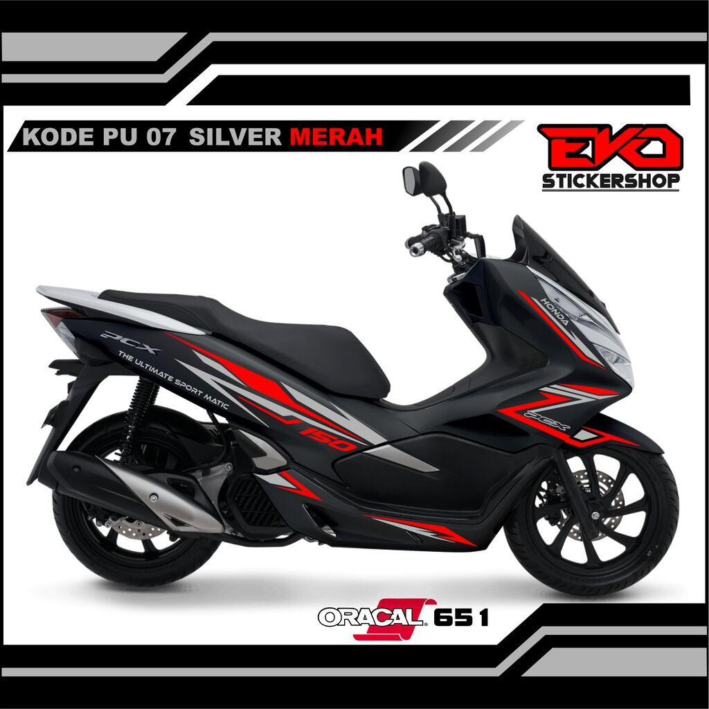 cutting sticker motor pcx 150 termurah